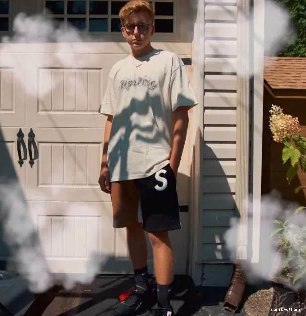 Black XL Smoke Smoke M L White T-shirt Season Tee 19FW Logo Opening Short sleeved S 0813